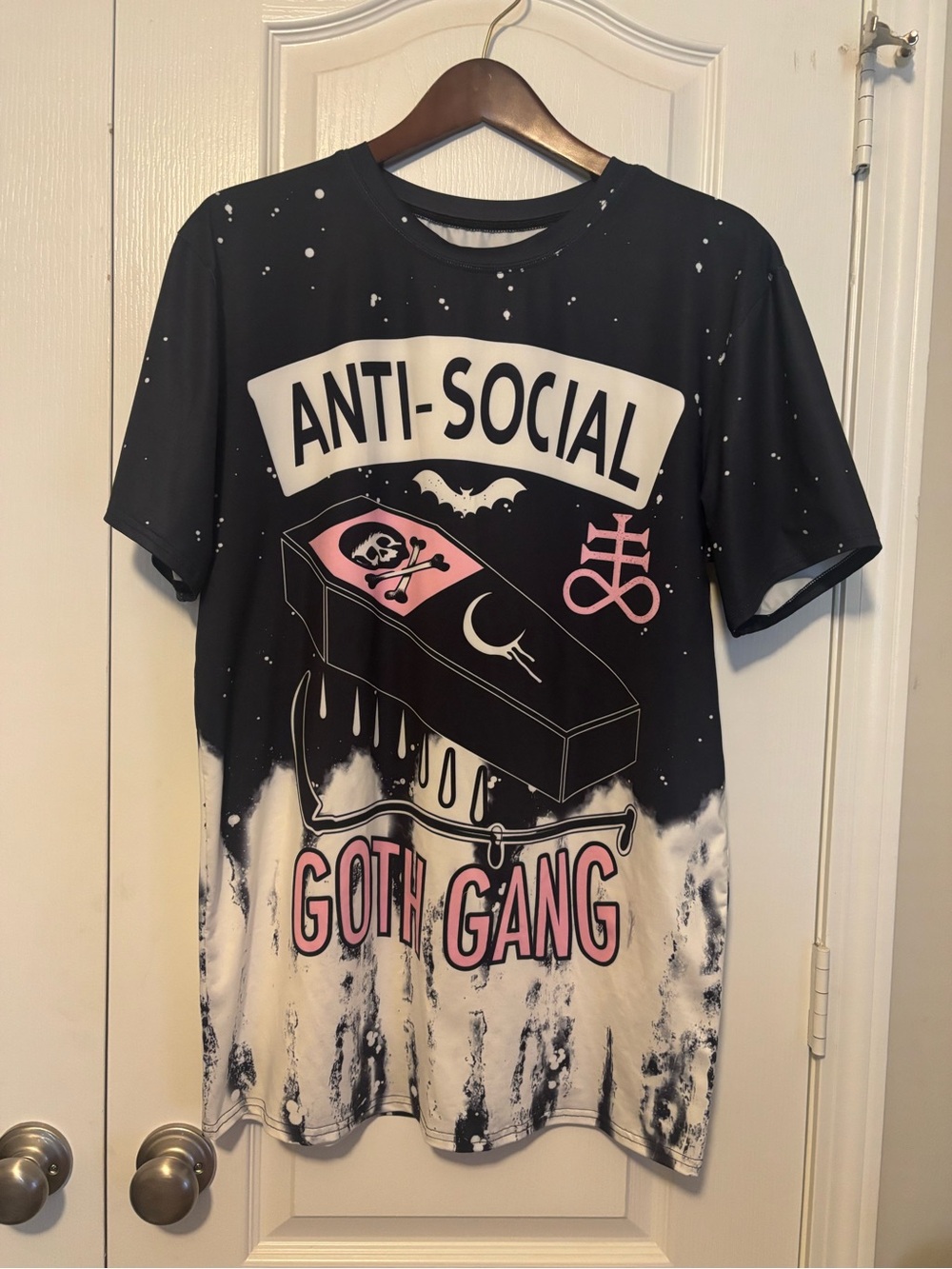 Anti social goth gang shirt
